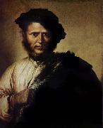 Salvator Rosa Portrait of a man painting
